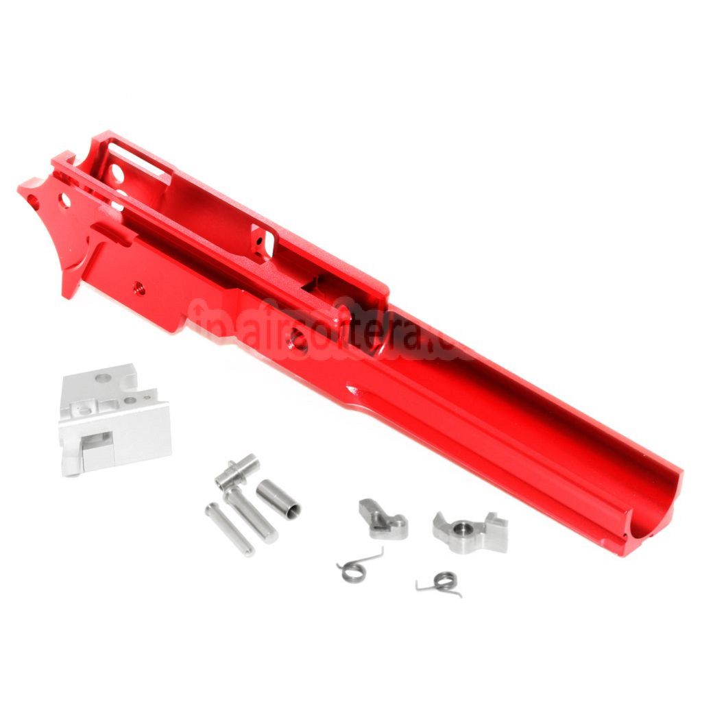 5KU CNCアルミ製ミドルフレーム アンダーレール バージョン タイプ2 東京マルイ HI-CAPAシリーズ GBBピストル対応