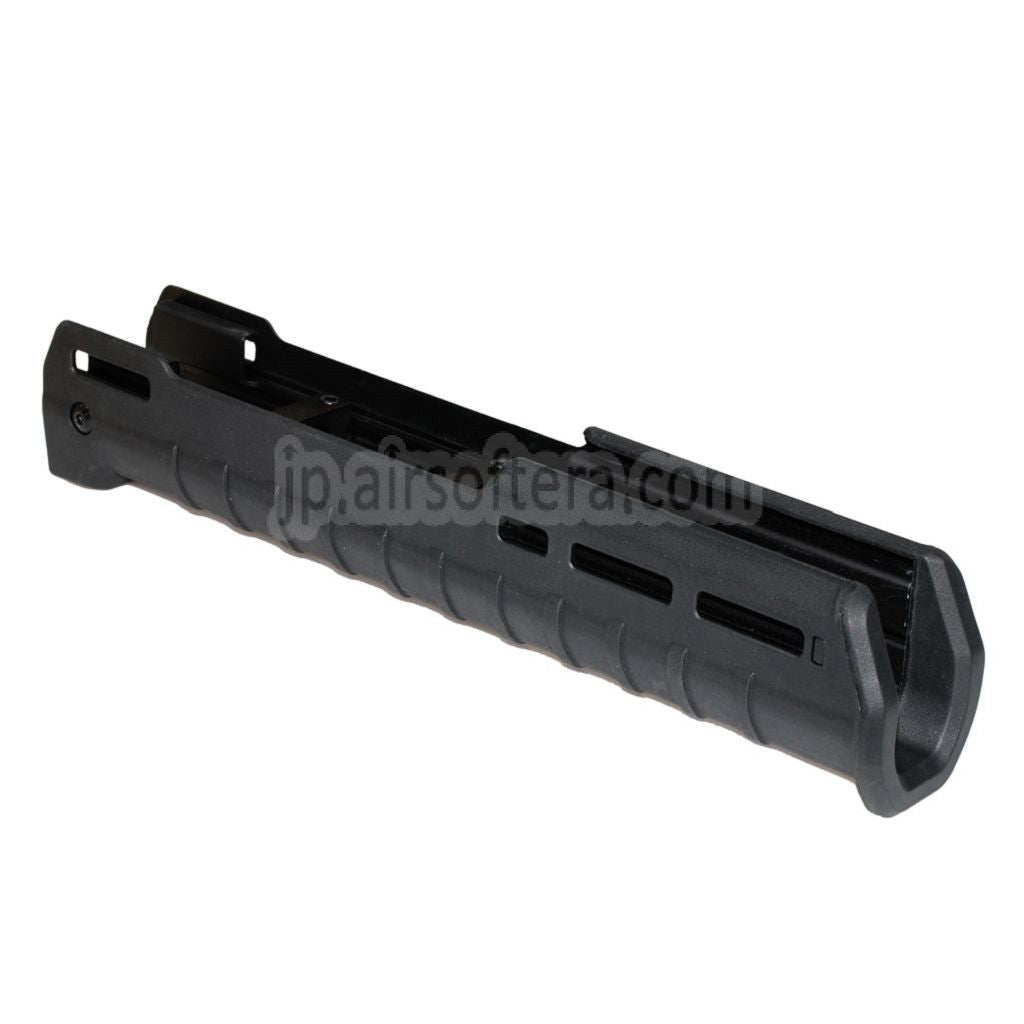 CYMA 297mm ポリマー製 ZHUKOV スタイル AKM M-LOK ロワーハンドガードシステム CYMA CM077 AK Zhukov シリーズ AEG ライフル エアガン ブラック