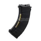 CYMA 600発ポリマー製ハイキャップマガジン（ダミーディスプレイ付き）AKシリーズAEGライフルエアソフトガン用   ブラック