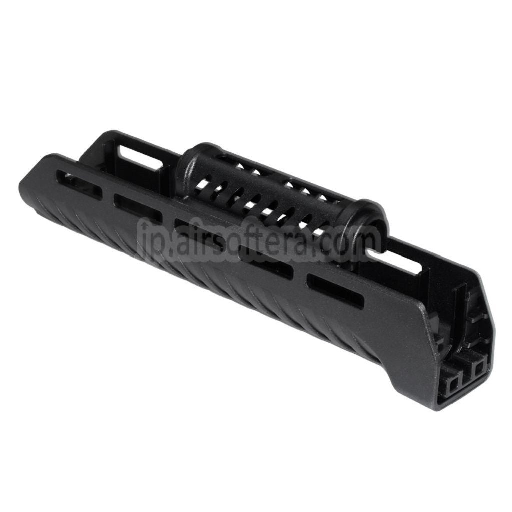 CYMA 110mm/265mm ポリマー製 ZHUKOV スタイル AKM M-LOK ハンドガード アッパー/ロワー ハンドガードシステム CYMA AKシリーズ AEGライフル エアガン対応 ブラック