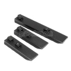 CYMA レールセクション3個セット (9スロット x1、5スロット x2) M-Lokシステム対応 ブラック
