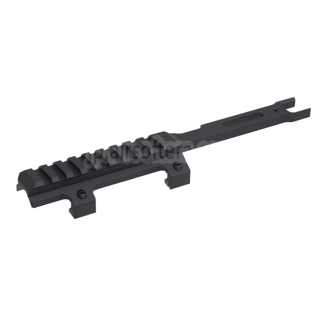 CYMA 215mm延長トップレールスコープマウント 東京マルイ MP5Kシリーズ電動ガン用 エアガン ブラック