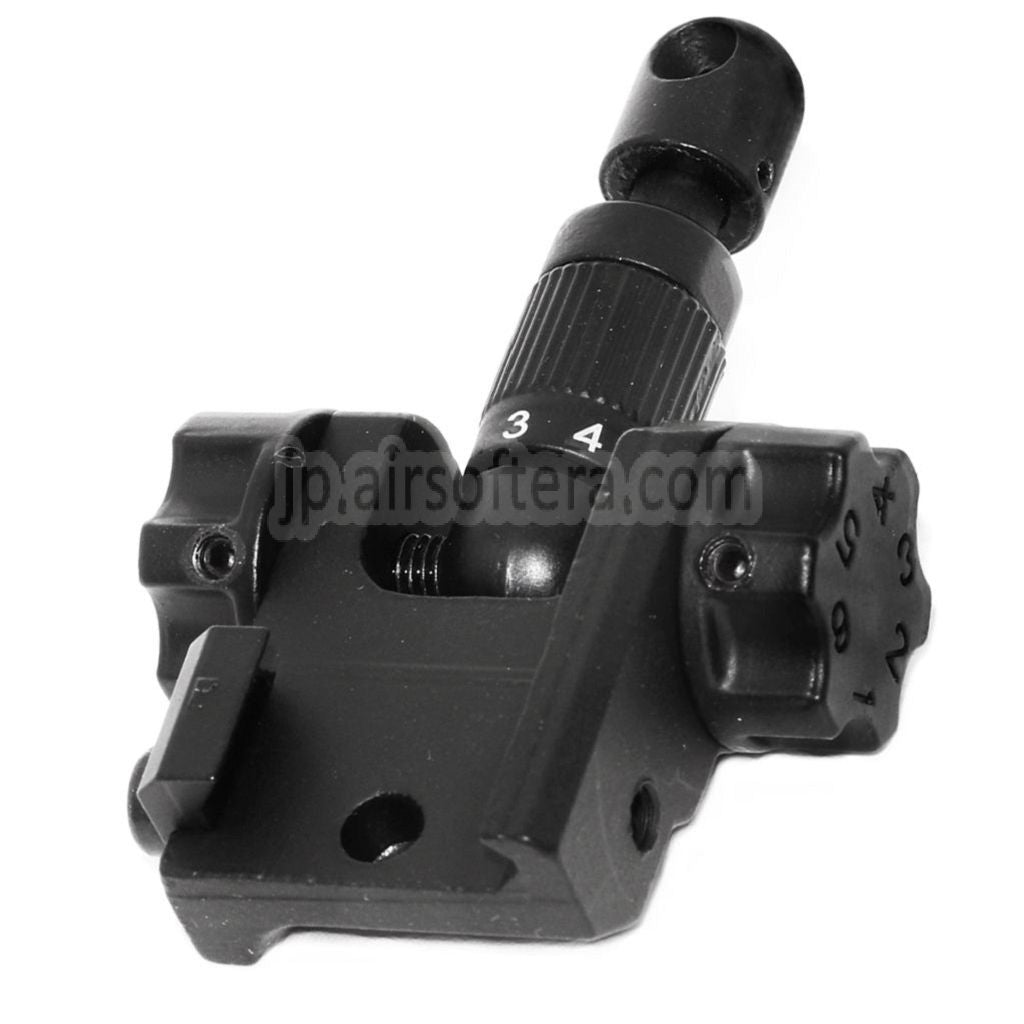 CYMA製メタルフリップアップリアサイト（CYMA FN SCAR-L MK16 AEGライフル対応）