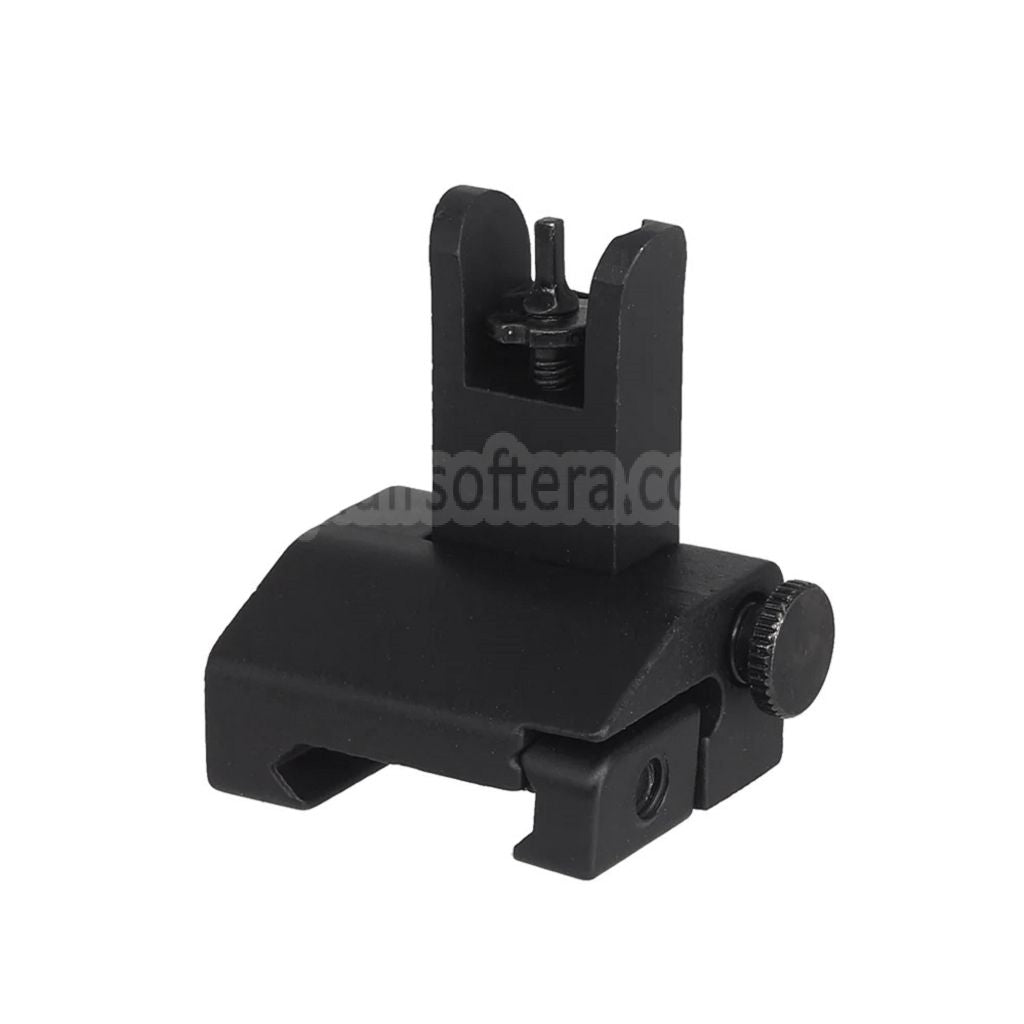 CYMA製メタルフリップアップフロントサイト（20mm 1913ピカティニーレール M4 M16 AEGライフル対応）