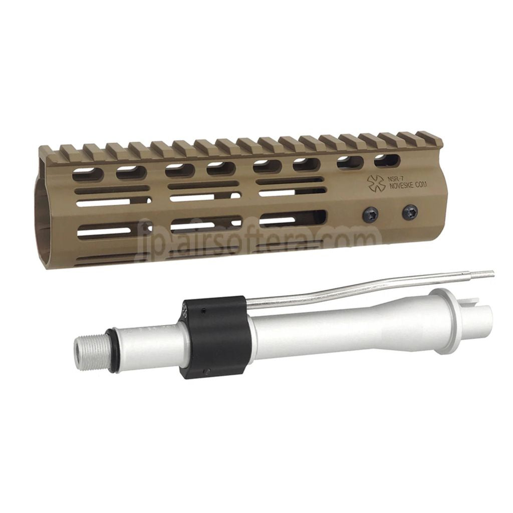 CYMA CGS Noveske SBR NSR7 (7インチ) M-Lok ハンドガードレールシステム アウターバレル付き CYMA CGS AR M4 東京マルイ M4 MWS GBB ライフル エアガン