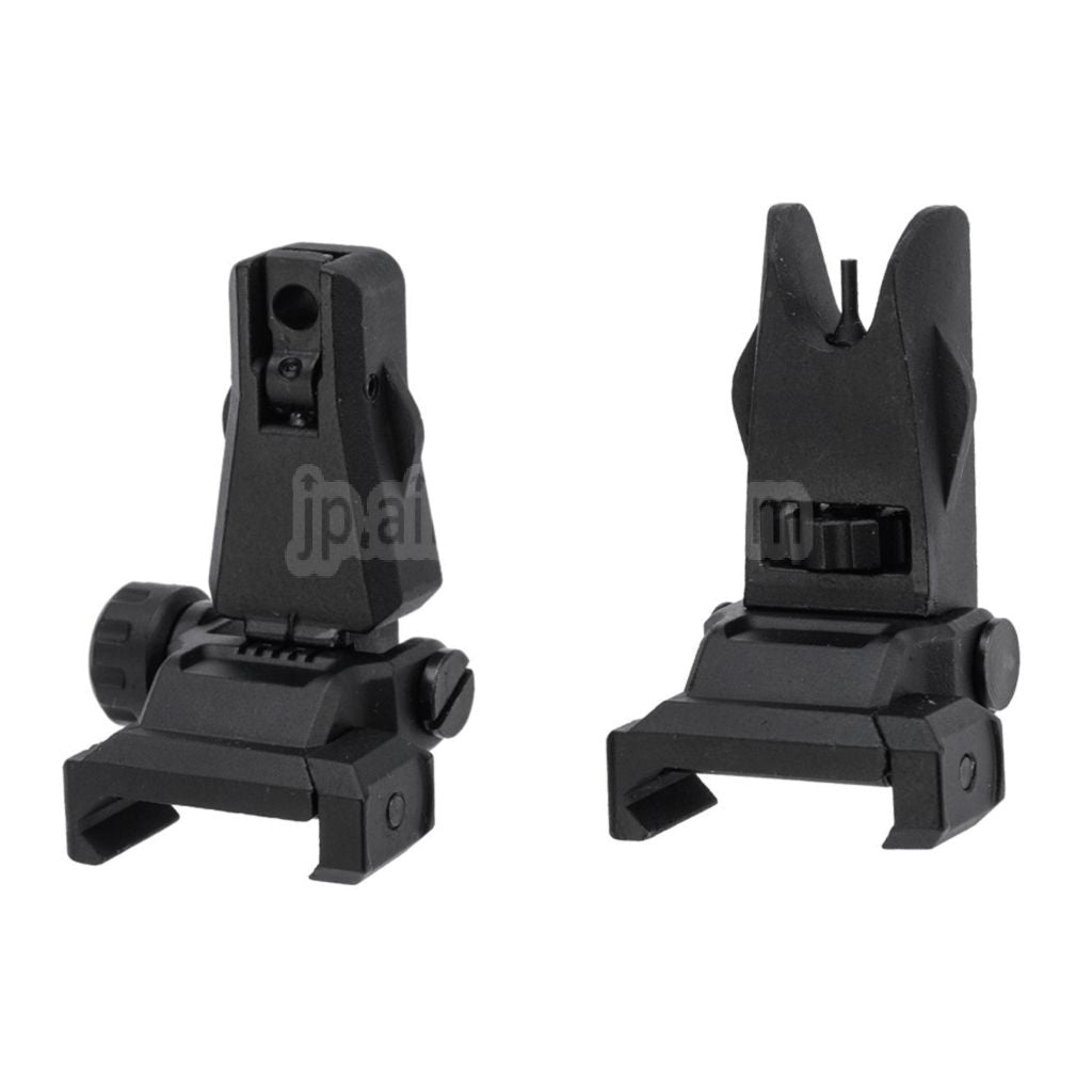 APS New Hawk フリップアップ フロントリアサイト（20mm 1913ピカティニーレール M4 M16 AEGライフル対応）
