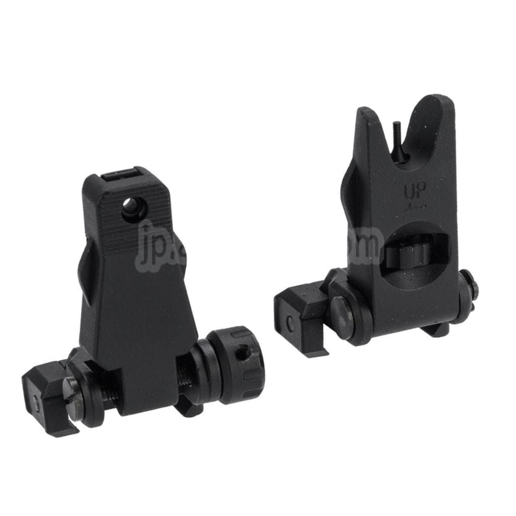 APS New Hawk フリップアップ フロントリアサイト（20mm 1913ピカティニーレール M4 M16 AEGライフル対応）
