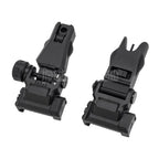 APS New Hawk フリップアップ フロントリアサイト（20mm 1913ピカティニーレール M4 M16 AEGライフル対応）