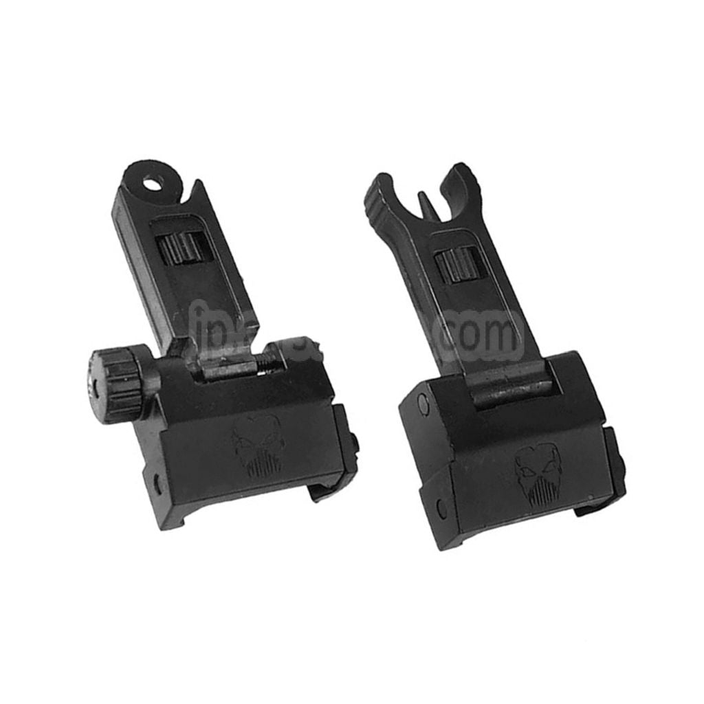 APS New Phantom フリップアップ フロントリアサイト（20mm 1913ピカティニーレール M4 M16 AEGライフル対応）