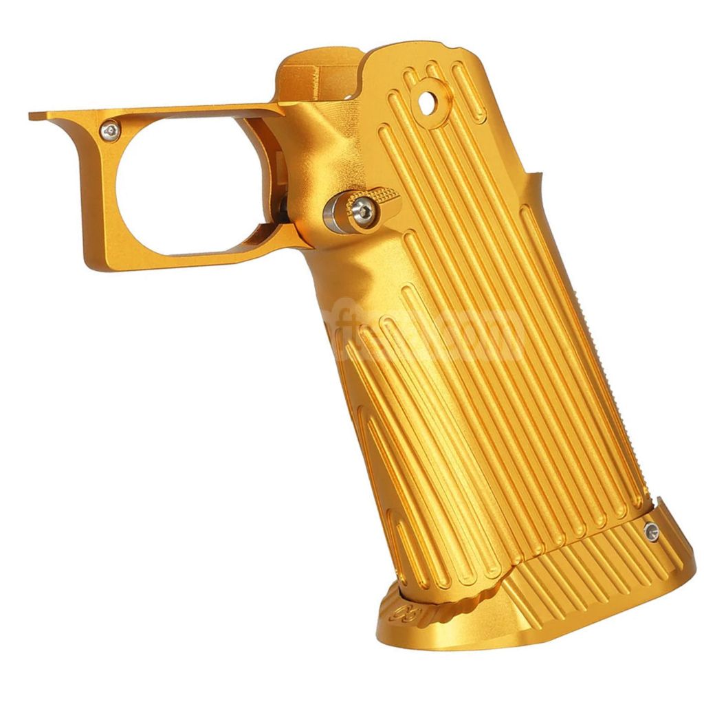 5KU CNCアルミグリップ タイプ-2  東京マルイ Hi-Capa 5.1 4.3シリーズ GBBピストル エアソフトガンに適合