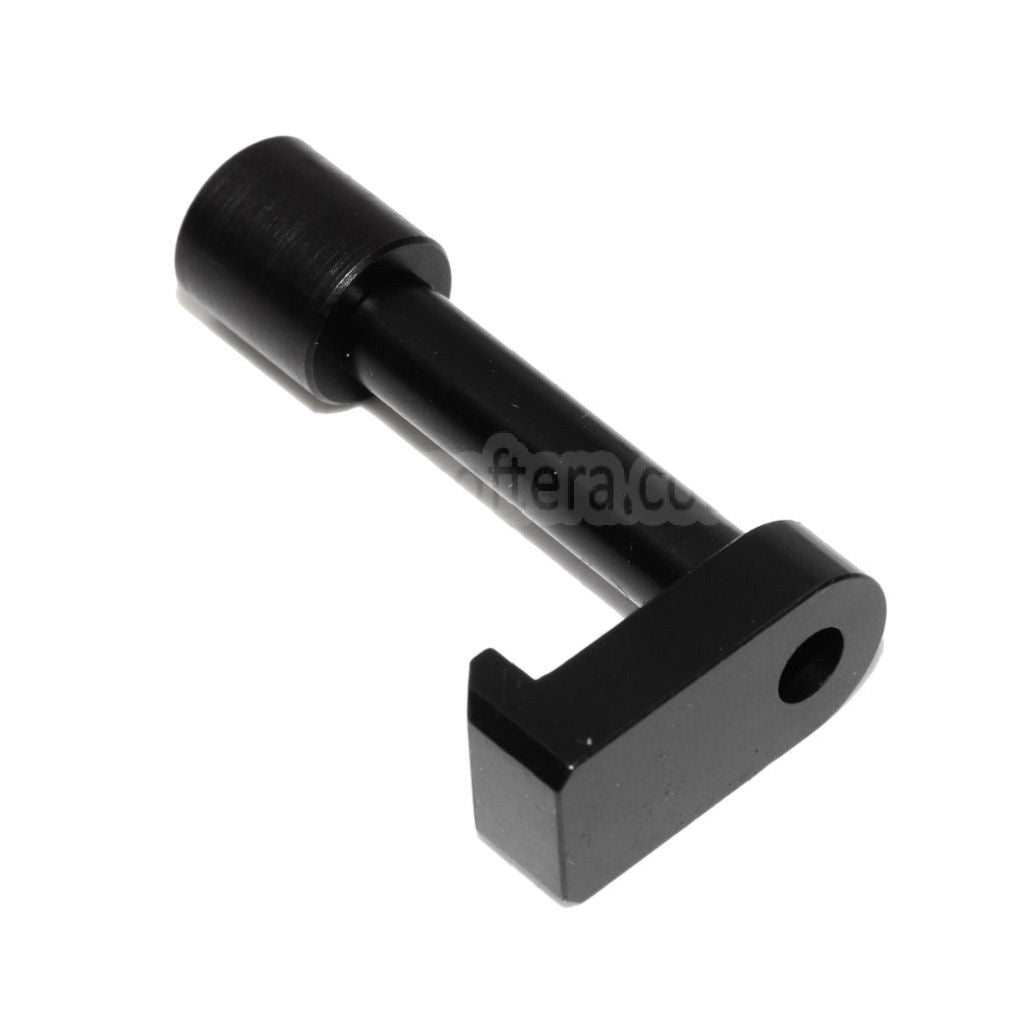 5KU スチール製フォールディングストックボタン 東京マルイ SAIGA-12Kシリーズ GBBショットガン対応 ブラック