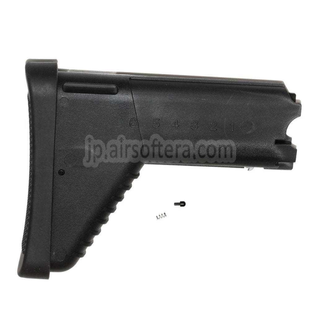 CYMA 180mm ポリマー製 リトラクタブル バットストック CYMA CYBERGUN SCARシリーズ AEGライフル エアソフトガン対応 ブラック