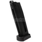 KJ Works 17発CO2マガジン（4.5mm BB弾）KJ Works KP-09 CZ75シリーズGBBピストル用 エアソフトガン ブラック