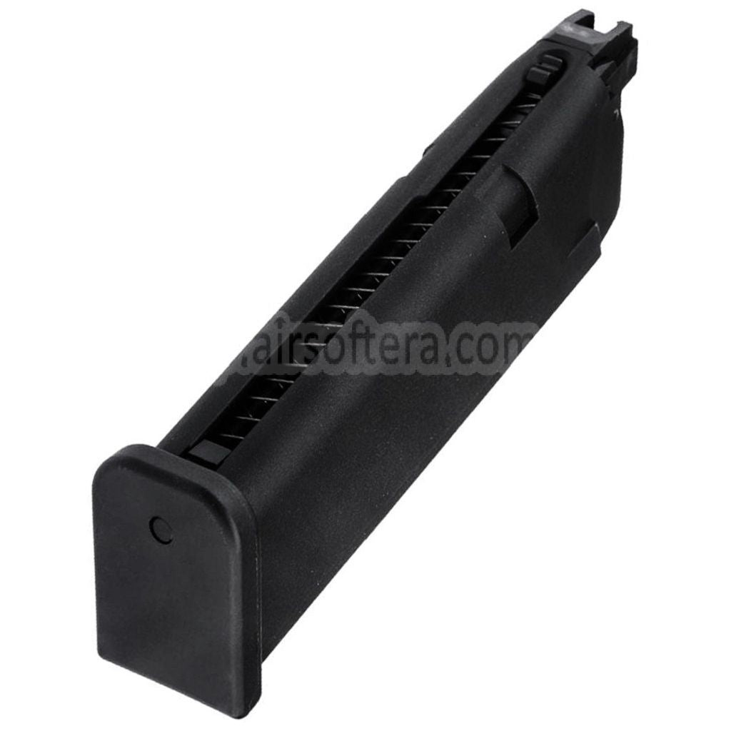 KRYTAC 24発ガスマガジン SilencerCo MAXIM 9 AAP-01 G17 G18C G34 G35 Gシリーズ GBBピストル対応 エアソフトガン ブラック