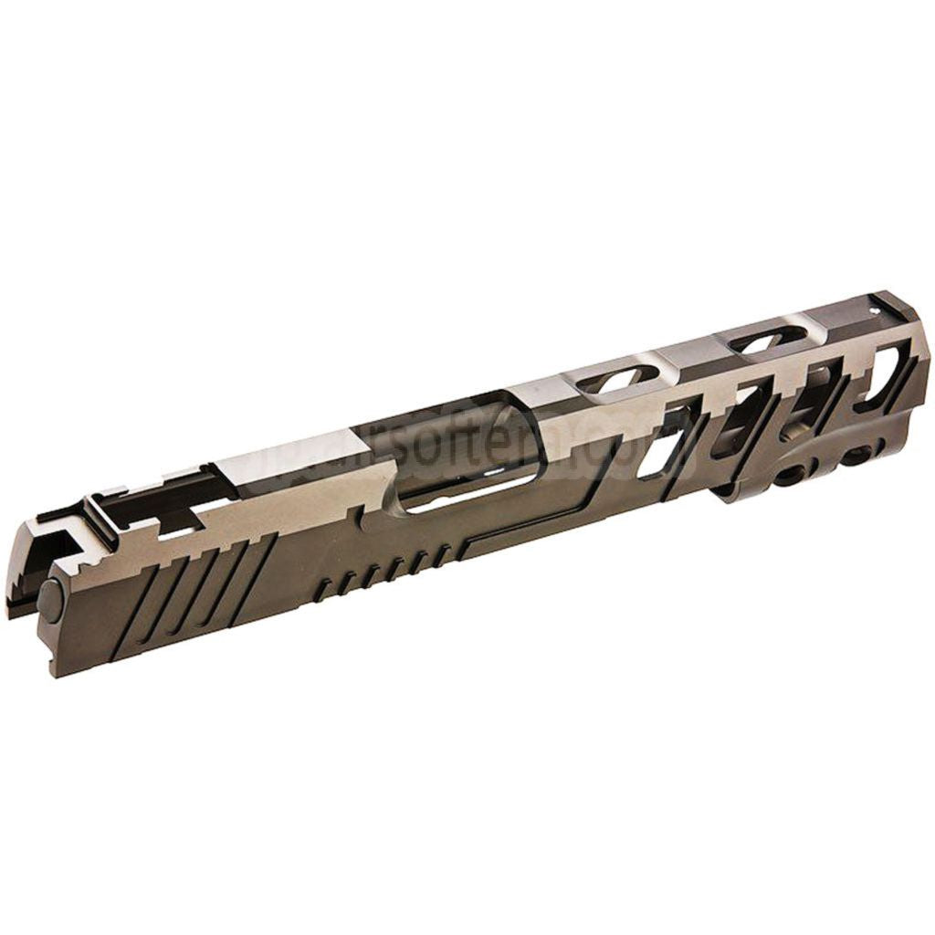Narcos Airsoft CNCアルミスライドファントム 東京マルイ HI-CAPA 5.1シリーズ GBBピストル対応