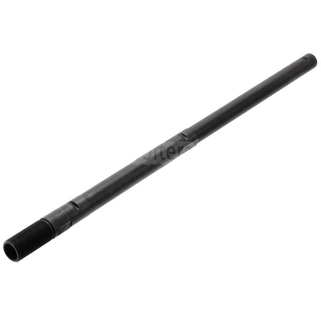 Hephaestus 385mm CNCスチールアウターバレル GHK AKM AIMS AKMSシリーズ GBBライフル対応 エアソフトガン ブラック