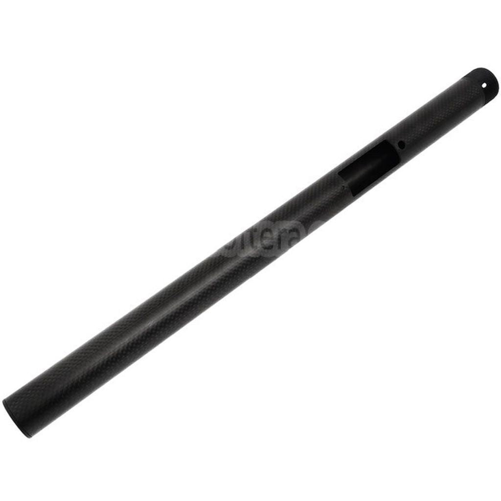 Laylax PSS 421mm カーボンファイバーアウターバレル 東京マルイ VSR-10 G-Specシリーズ ボルトアクションスナイパー対応 ブラック