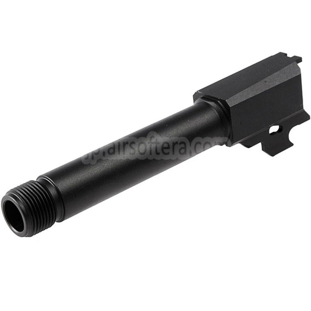 Pro Arms 110mm CNCアルミアウターバレル - 14mm逆ネジ SIG Air VFC P320 XCARRY M18シリーズ GBBピストル エアソフトガン ブラック