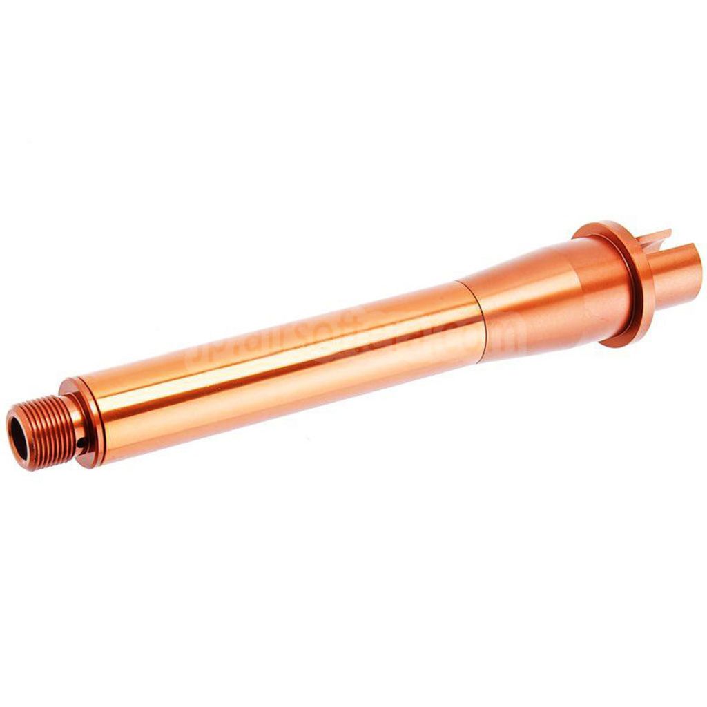 REVANCHIST AIRSOFT 6.5インチ アルミアウターバレル 0.5インチ バレルエクステンション付き - 14mm 逆ネジ 反時計回り 東京マルイ M4シリーズ MWS GBBライフルに適合