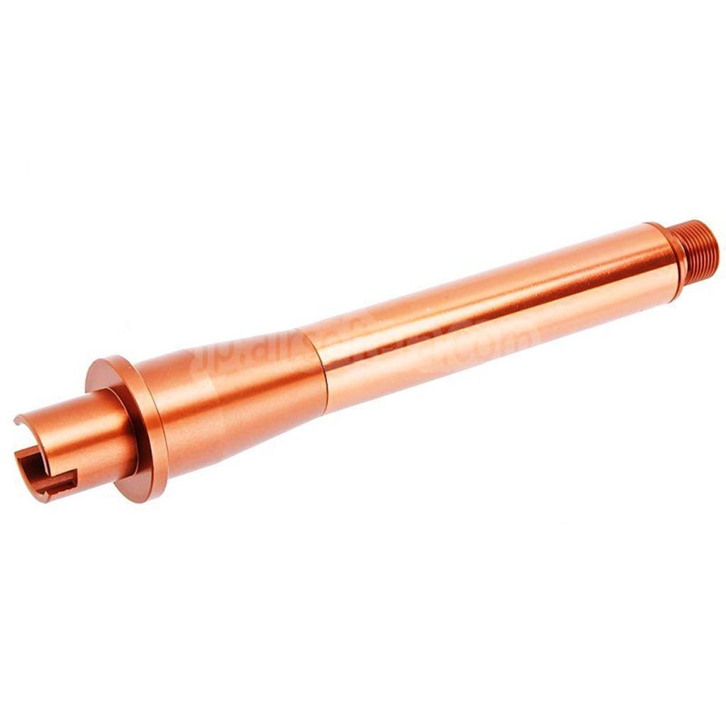 REVANCHIST AIRSOFT 6.5インチ アルミアウターバレル 0.5インチ バレルエクステンション付き - 14mm 逆ネジ 反時計回り 東京マルイ M4シリーズ MWS GBBライフルに適合