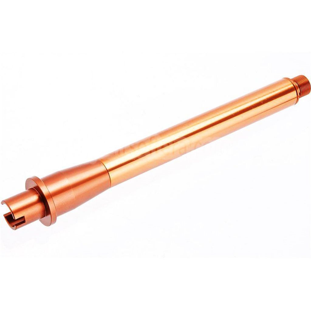 REVANCHIST AIRSOFT 8.5インチ アルミアウターバレル 0.5インチ バレルエクステンション付き - 14mm 逆ネジ 反時計回り 東京マルイ M4シリーズ MWS GBBライフルに適合