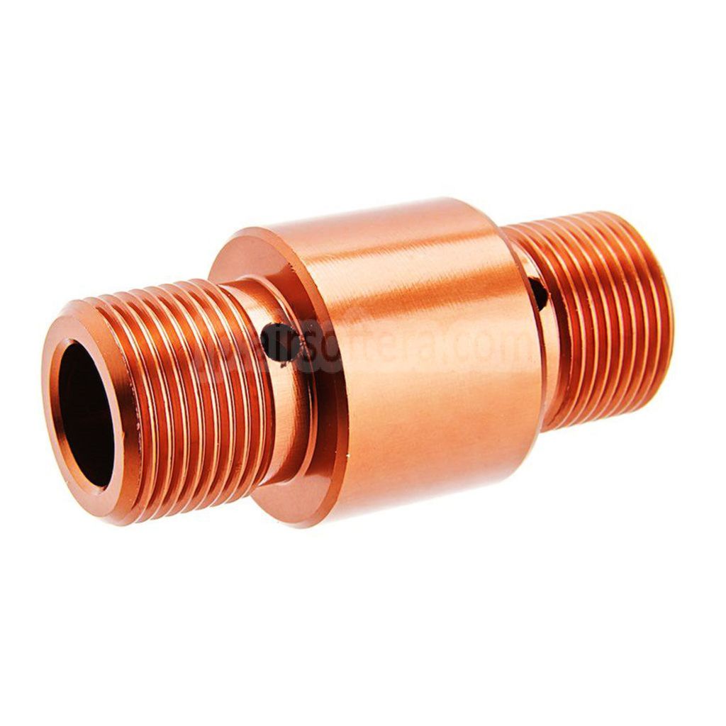 REVANCHIST AIRSOFT 8.5インチ アルミアウターバレル 0.5インチ バレルエクステンション付き - 14mm 逆ネジ 反時計回り 東京マルイ M4シリーズ MWS GBBライフルに適合