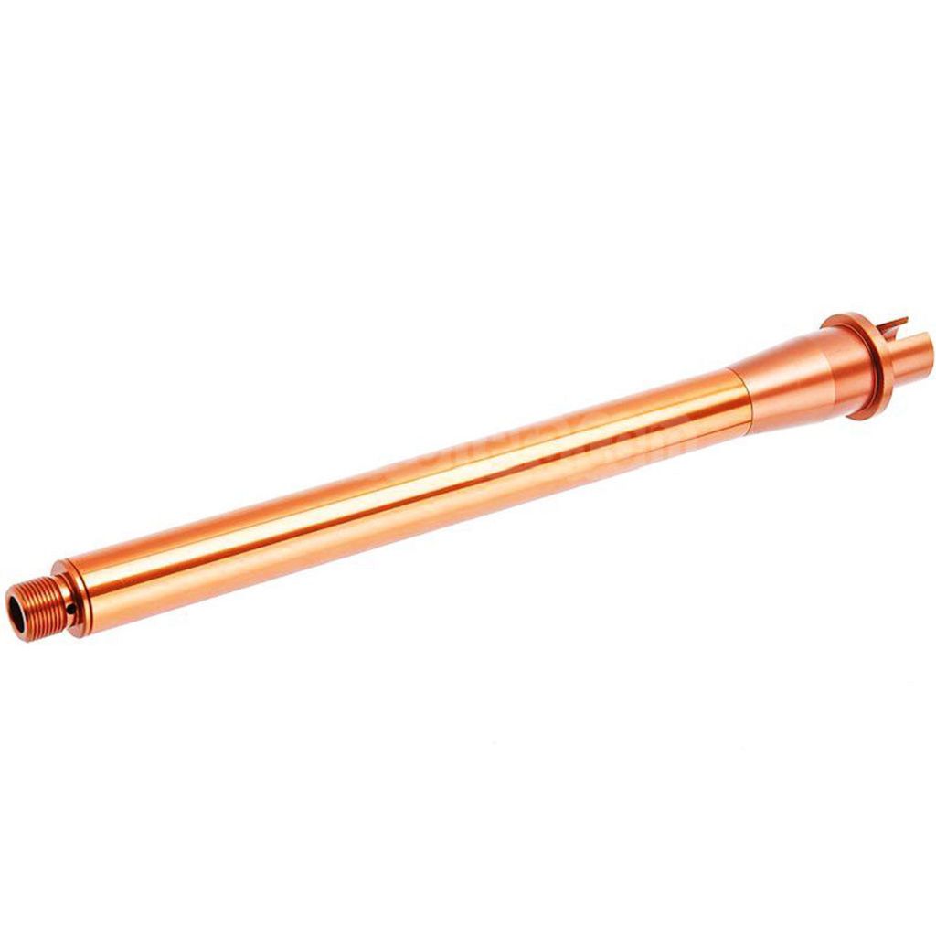 REVANCHIST AIRSOFT 10.3インチ アルミアウターバレル（0.5インチ延長バレル付き、14mm逆ネジ、反時計回りネジ）東京マルイM4シリーズMWS GBBライフルに適合