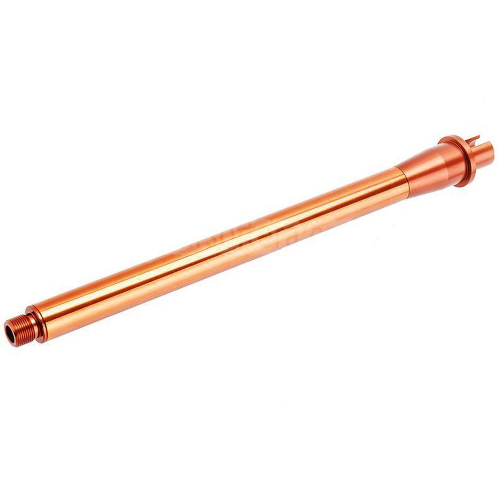 REVANCHIST AIRSOFT 11.5インチアルミアウターバレル（0.5インチ延長バレル付き、14mm逆ネジ、反時計回りネジ）東京マルイM4シリーズMWS GBBライフルに適合