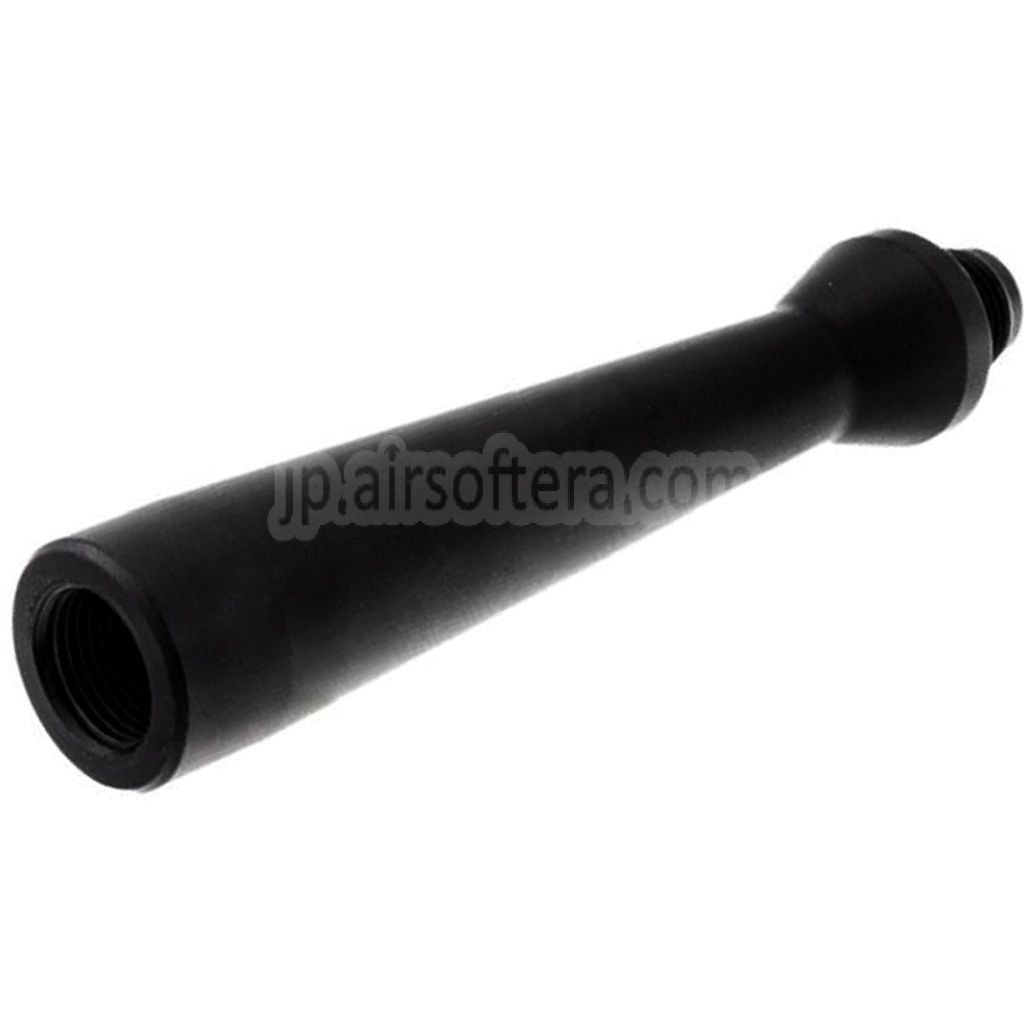 REVANCHIST AIRSOFT 100mm 超軽量アルミアウターバレル - 14mm 逆ネジ ネジアダプター付き Novritsch SSP5シリーズ GBBピストル対応 エアソフト