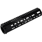 REVANCHIST AIRSOFT 245mm 9.5インチ 軽量カーボンファイバー M-LOK ハンドガードレールシステム 東京マルイ M4シリーズ MWS GBBライフルに適合 ブラック