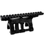VFC オールドスクール ピカティニーレール クローマウント Umarex (Elite Force) H&K MP5 G3 HK53 シリーズ GBB ライフル エアソフトガン用 ブラック