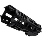Z-Parts アルミ製 185mm 7インチ MK4 M-LOK ハンドガードレールシステム バレルナット付き 東京マルイ M4シリーズ MWS GBBライフル対応 エアソフト ブラック