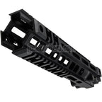 Z-Parts アルミ製 260mm 10インチ MK4 M-LOK ハンドガードレールシステム バレルナット付き 東京マルイ M4シリーズ MWS GBBライフル対応 エアソフト ブラック