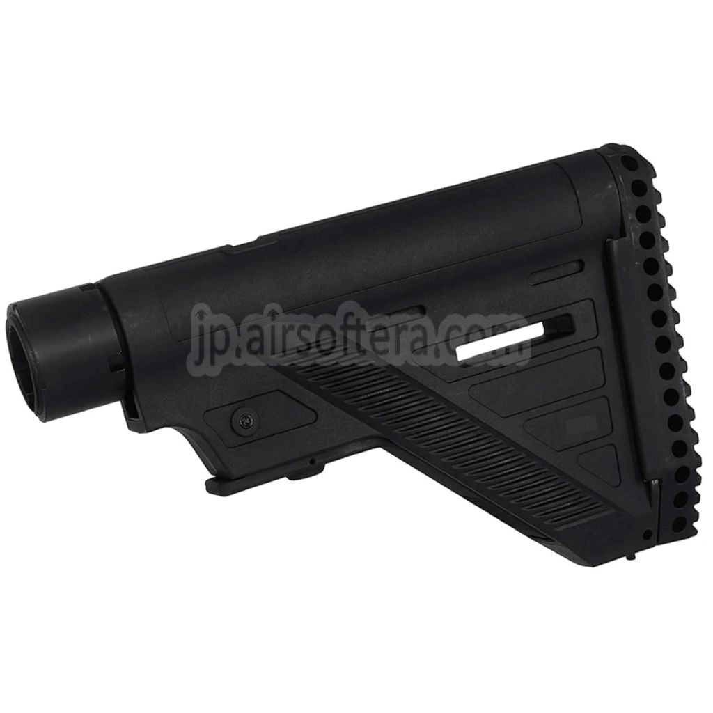 E&C 416A5スタイル バッファーチューブ付き格納式ライフルストック  HK416シリーズAEGライフルエアソフトガンに適しています