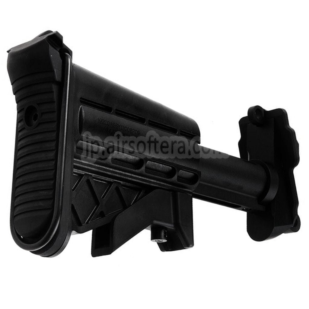 VFC 折りたたみ式ストックキット VFC MK48 MOD1 AEGマシンガンライフル エアソフトガン ブラック