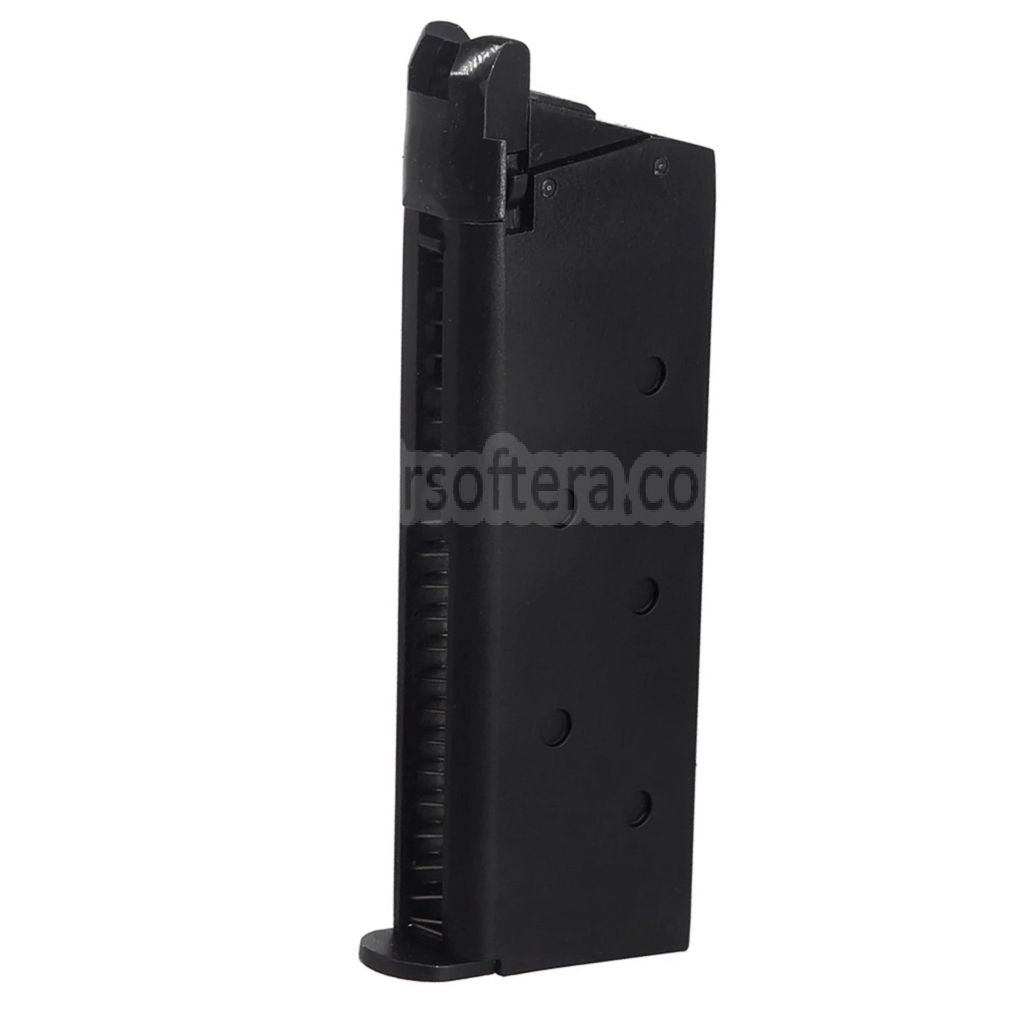 DOUBLE BELL 18発ガスマガジン ARMY R45 東京マルイ DETONICS .45 DOUBLE BELL 796 797 Vorpal Bunny AM .45シリーズ GBBピストル エアソフトガン ブラックに適合