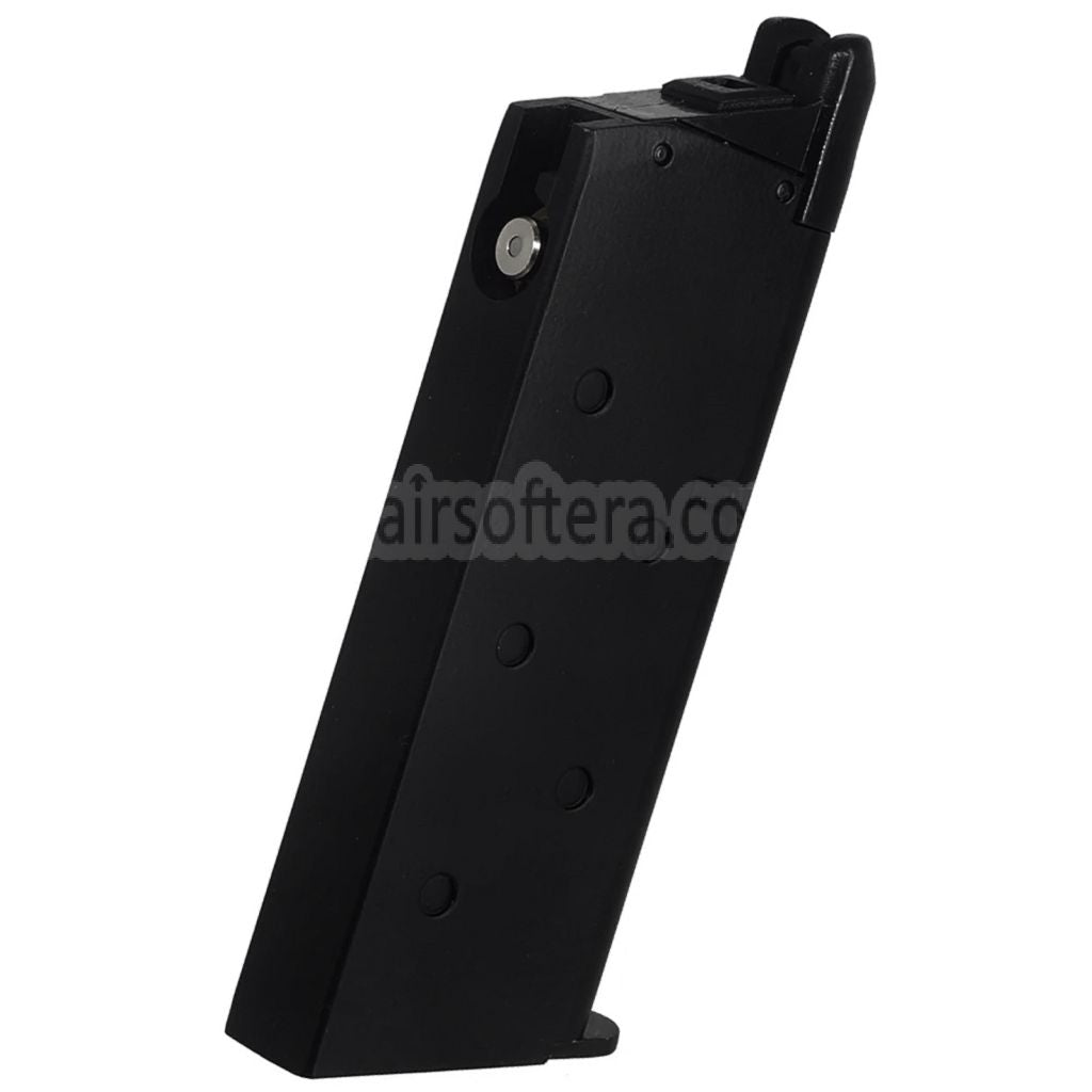 DOUBLE BELL 18発ガスマガジン ARMY R45 東京マルイ DETONICS .45 DOUBLE BELL 796 797 Vorpal Bunny AM .45シリーズ GBBピストル エアソフトガン ブラックに適合