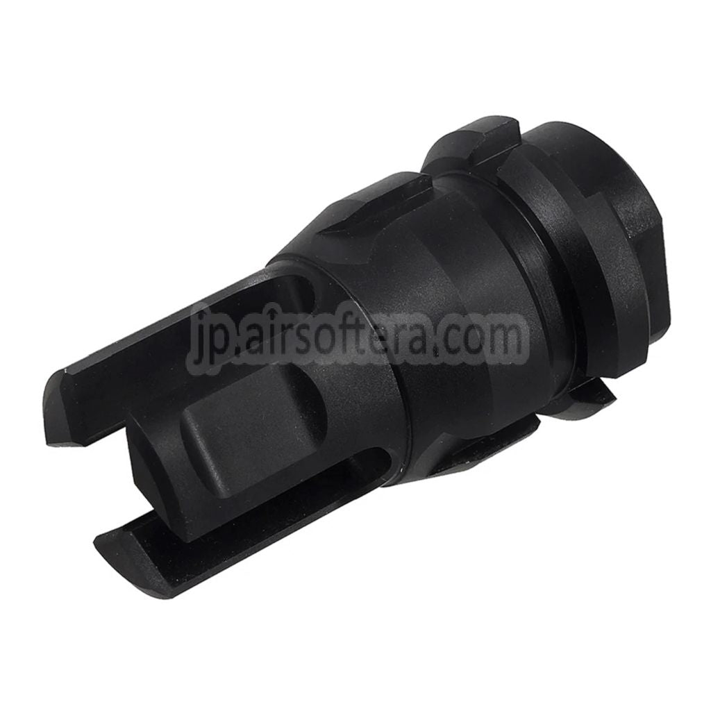 PTS Dead Air KeyMicro フラッシュハイダー -14mm 逆ネジ 反時計回りバレル ライフル エアガン用