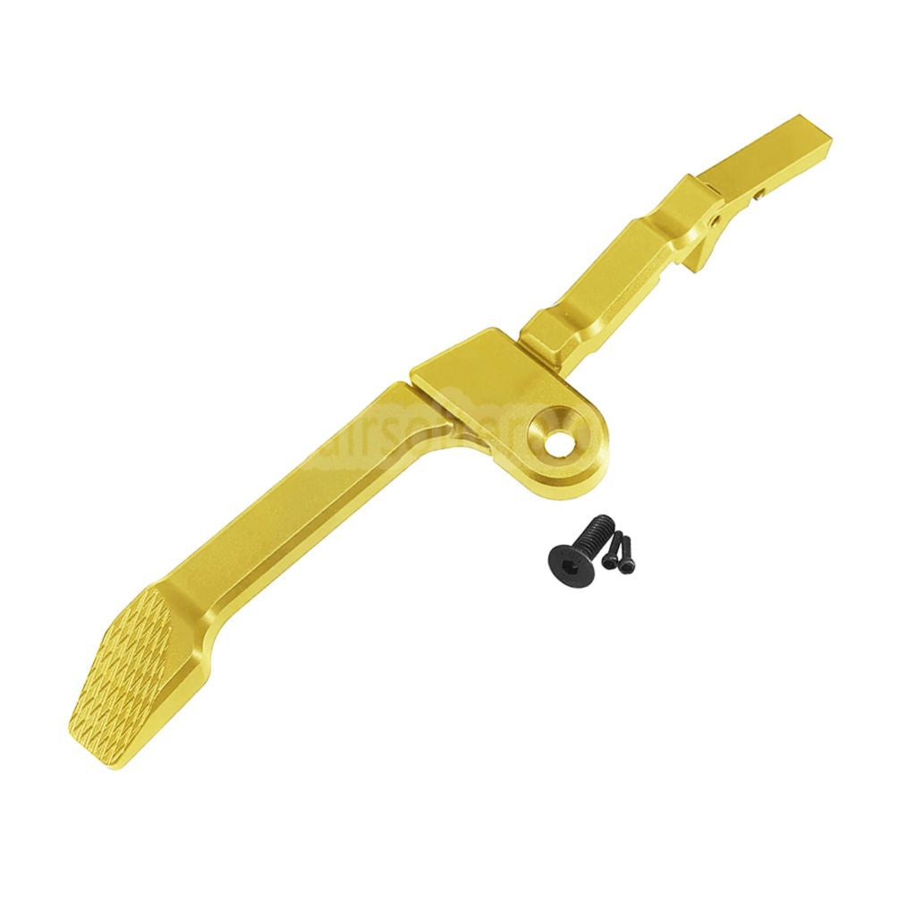 BBT CNCアルミ製 右利き用カスタムマガジンリリースキャッチ KRYTAC Kriss Vectorシリーズ AEG GBB SMGライフル エアソフトガン対応