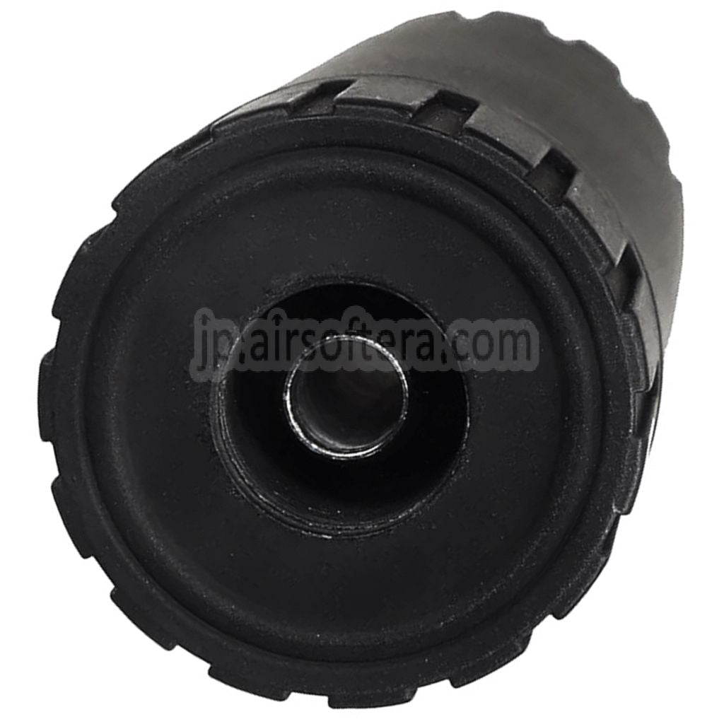 APS 110mmパワーアップデバイス「PUD」サイレンサーサプレッサーバレルエクステンション（-14mm逆ネジ、反時計回りネジ）ライフル銃用 ブラック