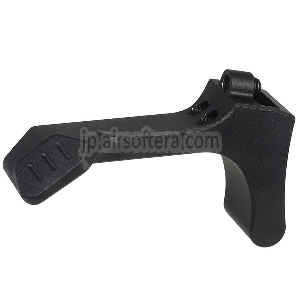 5KU CNCアルミ製クイックリリースマガジンキャッチ GHK AKシリーズGBBライフル対応 ブラック
