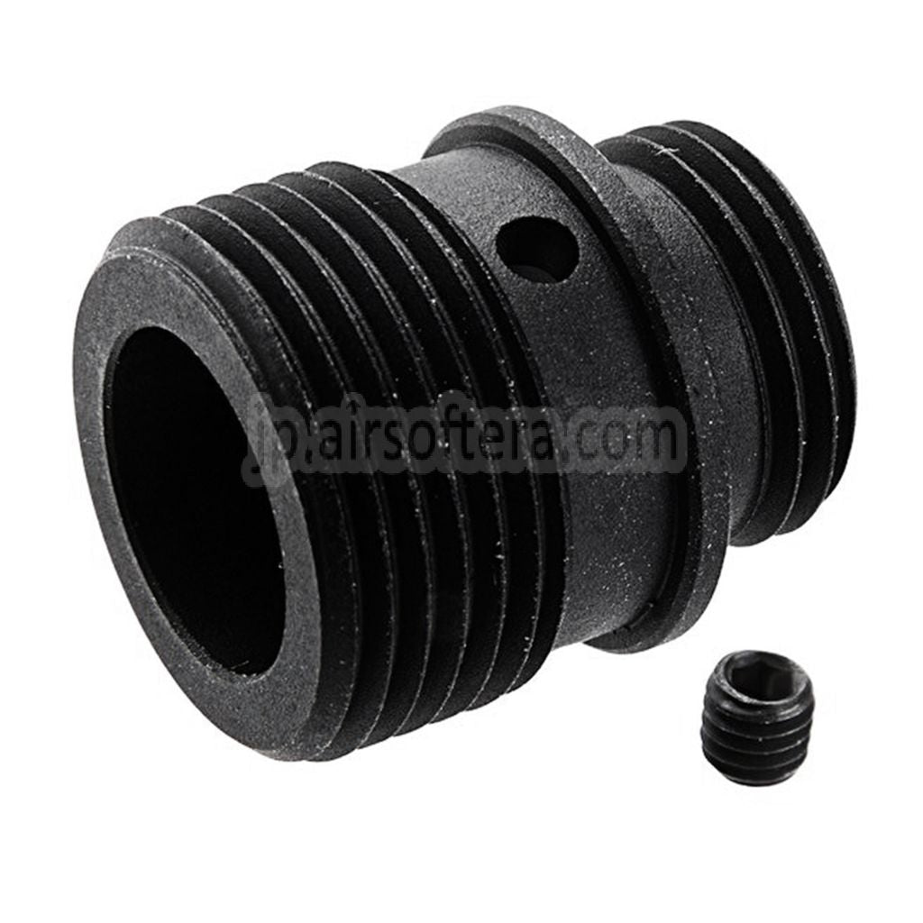 REVANCHIST AIRSOFT アルミ製コンペンセイター - 14mm 逆ネジ 反時計回り 東京マルイ HI-CAPAシリーズ GBBピストル対応