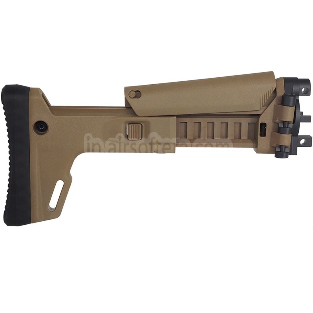 5KU ACRスタイル 7ポジション 伸縮式 サイドフォールディング リトラクタブル ライフルストック CYMA MP5Kシリーズ AEGライフル エアソフトガン対応