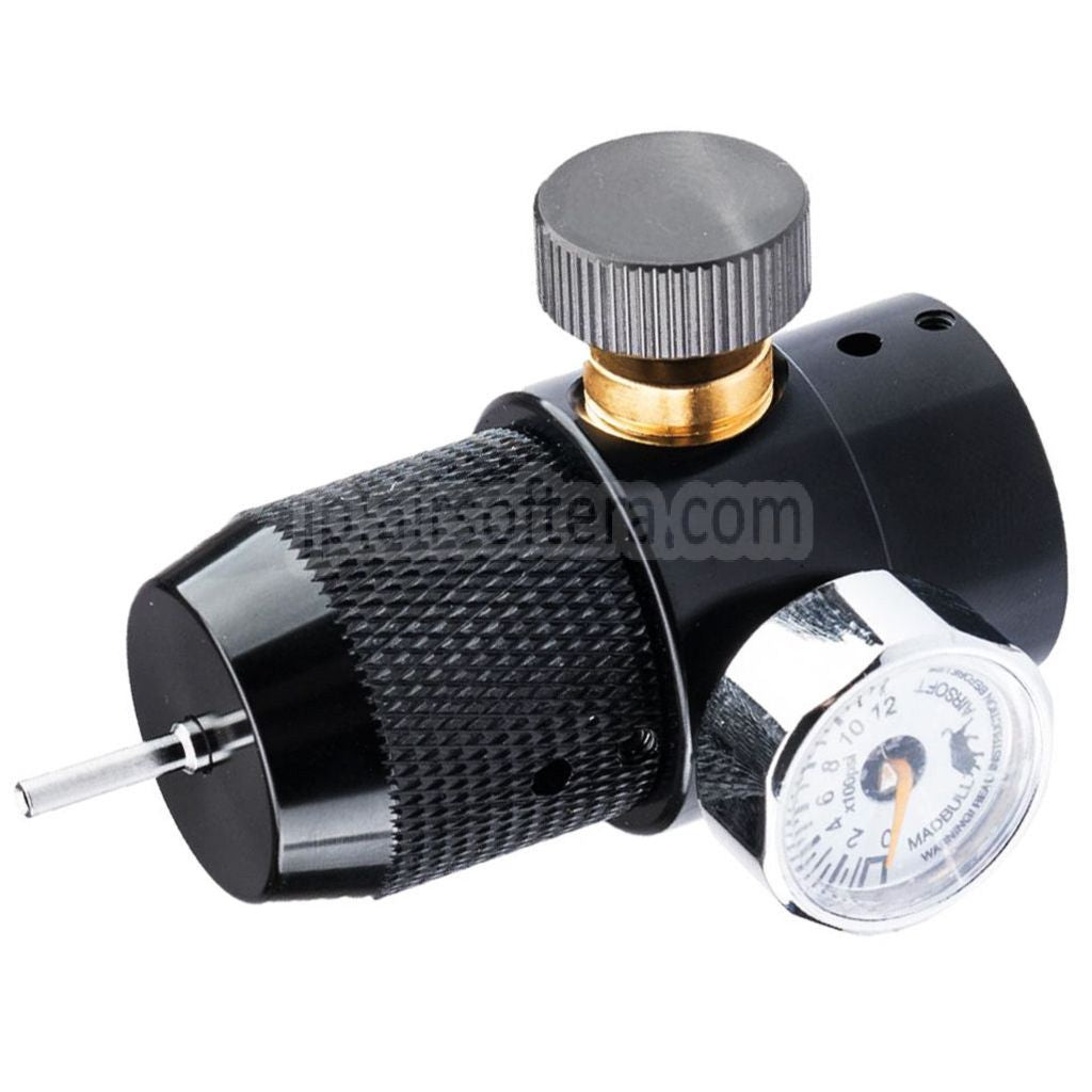 Madbull XM Charger XC03 ポータブル 12g CO2アダプター（調整可能な圧力レギュレーターと読み取りメーター付き）