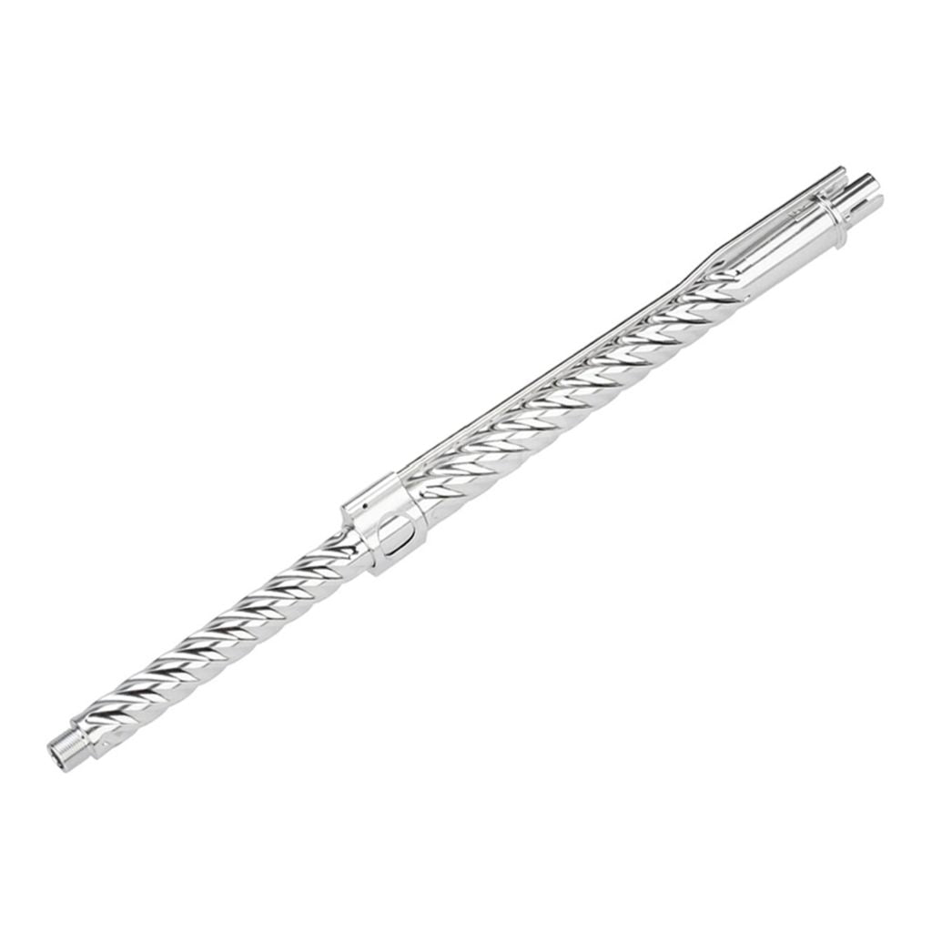 APS EMG F1 FIREARMS 16インチ CNCアルミ製アウターバレル(さまざまなスタイル) - 14mm逆ネジ 反時計回りネジ APS EMG F1 FIREARMS FALKOR PER ASRシリーズ M4 M16 AEGライフル エアソフト