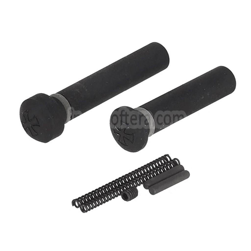 APS EMG Noveske スチール製リムーバブルボディピンセット APS Phantom Extremis PER ASRシリーズ M4 M16 AEGライフル エアソフトガン ブラック