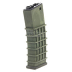 G&G 330発ポリマーハイキャップマガジン GK5C M4 M16シリーズAEGライフル対応 エアソフトガン グリーン