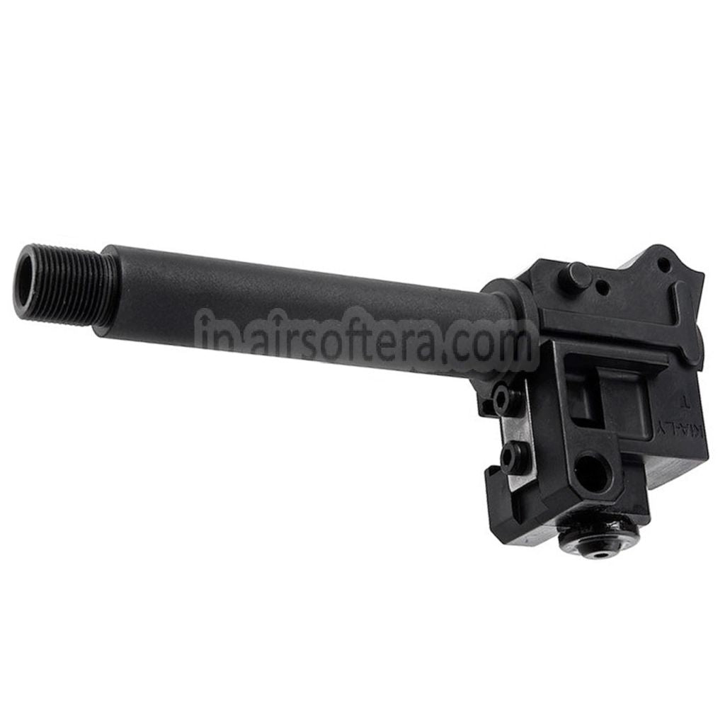 KRYTAC バレル&トラニオンアセンブリ - 14mm逆ネジ 反時計回りネジ Krytac Kriss Vector GBB SMGライフル エアガン用 ブラック