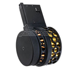 DYTAC XMAG 100発 グリーンガスドラムマガジン GHK AR M4シリーズ GBBライフル エアソフトガン対応