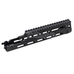 VFC 280mm CNCアルミタクティカルM-LOKハンドガードレールシステム CYBERGUN FN FNCシリーズGBBライフル用 エアガン ブラック